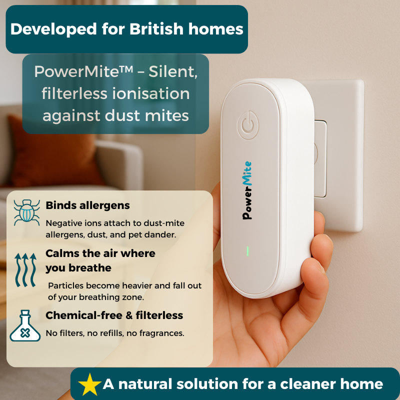 PowerMite™ – Effortless Mite Removal for Cleaner, Safer Air